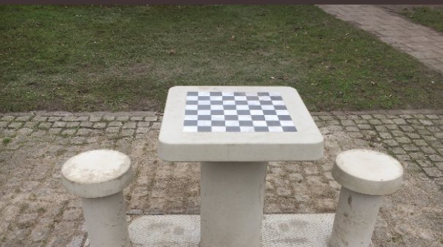 schaaktafel harmonie park